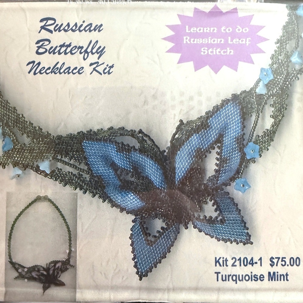 Jewelry Beading Kit Butterfly Necklace Beadalot Enterprises